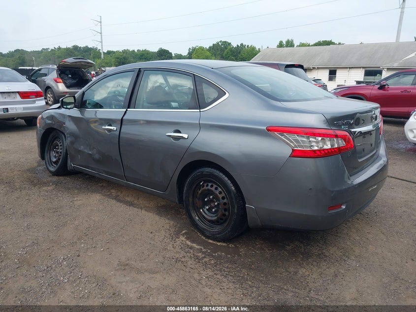 Vin: 3n1ab7ap6fy348566, lot: 46362135, nissan sentra s 20153
