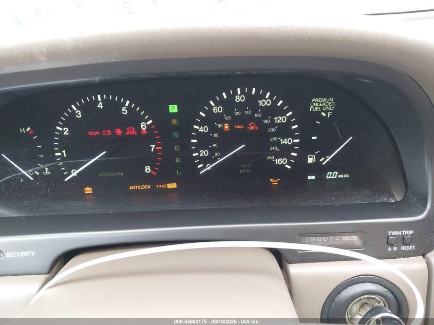 1990 Lexus Ls 400 VIN: JT8UF11E5L0038102 Lot: 45863175