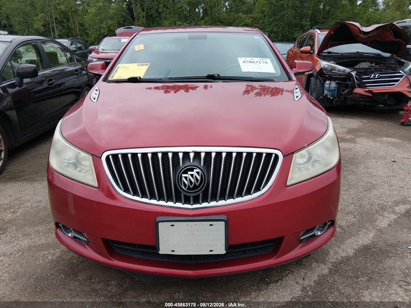 BUICK LACROSSE 2013 VIN 1G4GF5E34DF127815