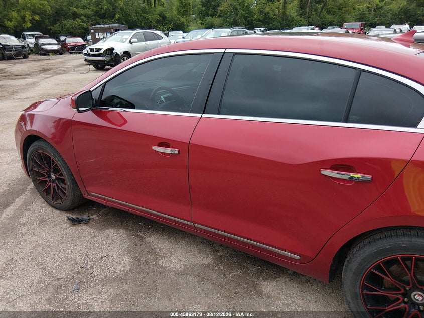 BUICK LACROSSE 2013 VIN 1G4GF5E34DF127815