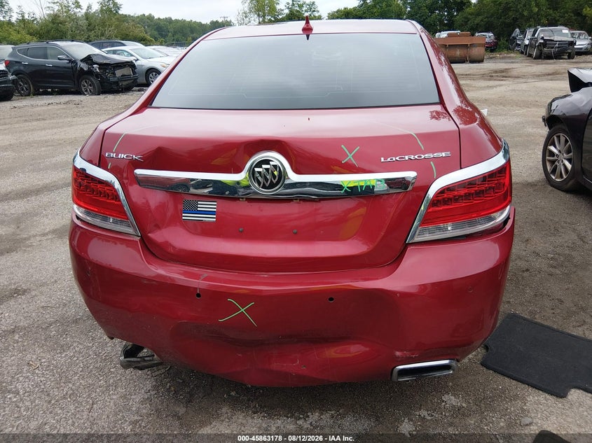 BUICK LACROSSE 2013 VIN 1G4GF5E34DF127815