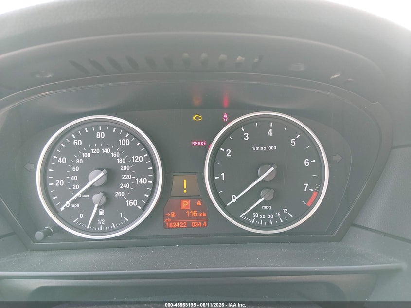 BMW 535I 2010 VIN WBANW1C56AC167610