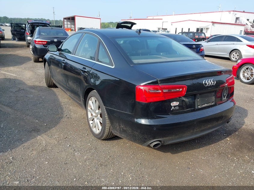2013 AUDI A6 auction photo 3