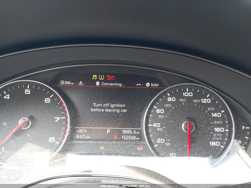 2013 AUDI A6 auction photo 7