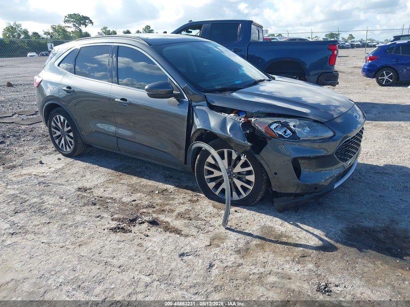 Vin: 1fmcu0dz0lua69354, lot: 46362201, ford escape titanium hybrid 2020 img_1