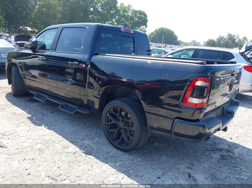 Vin: 1c6srfft0kn910845, lot: 46362210, ram 1500 big horn/lone star  4x4 5'7 box 20193