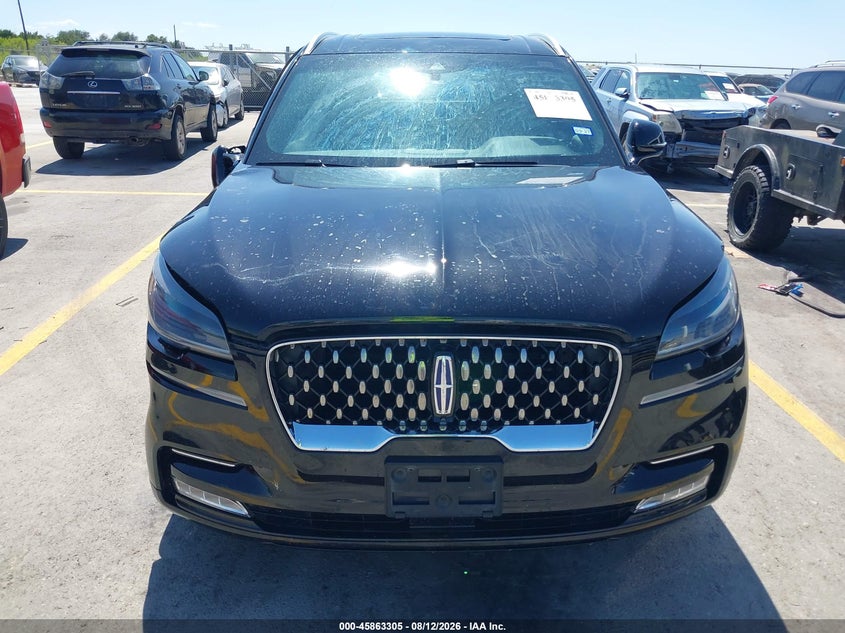 LINCOLN AVIATOR 2022 VIN 5LMYJ8XY1NNL01549