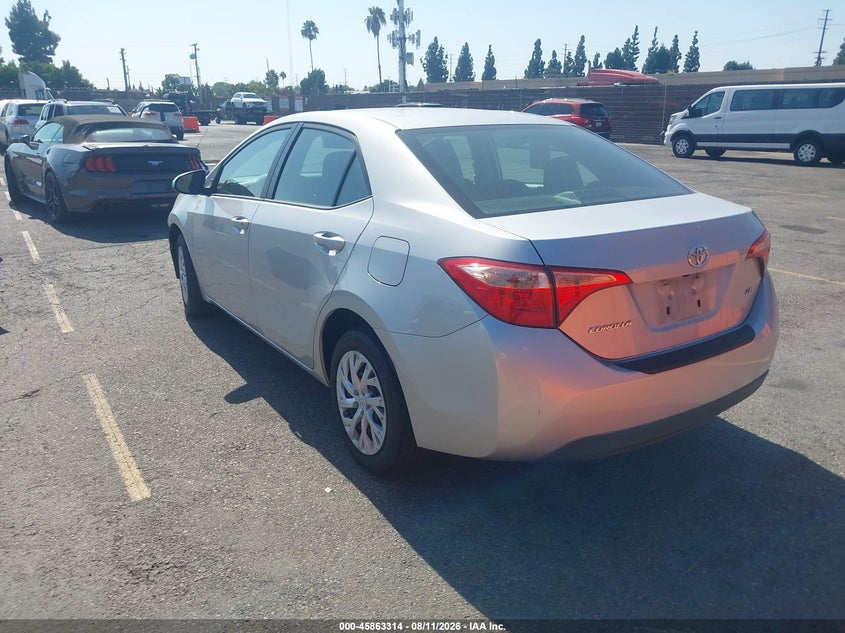 2018 TOYOTA COROLLA SEDAN 1.8L I-4 DOHC, VVT, 132HP