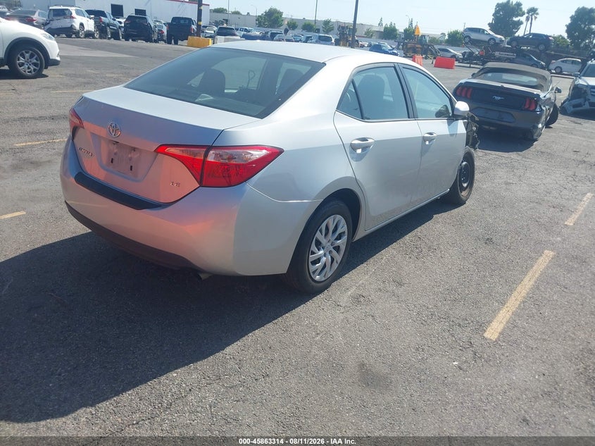 2018 TOYOTA COROLLA SEDAN 1.8L I-4 DOHC, VVT, 132HP