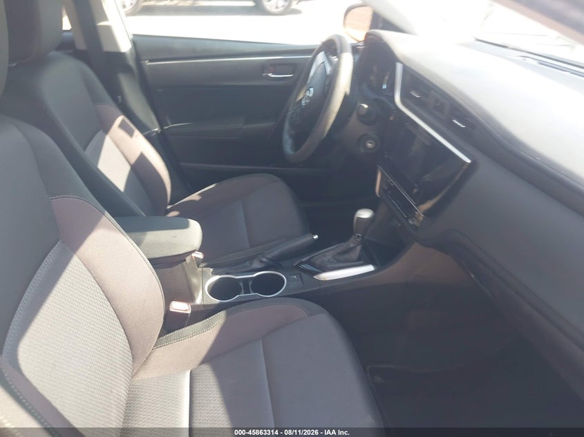 2018 TOYOTA COROLLA SEDAN 1.8L I-4 DOHC, VVT, 132HP