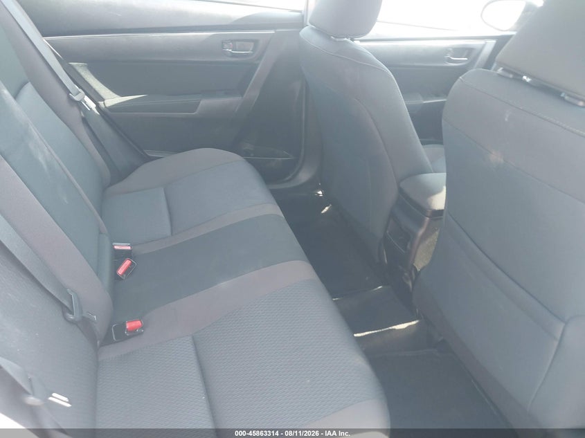 2018 TOYOTA COROLLA SEDAN 1.8L I-4 DOHC, VVT, 132HP