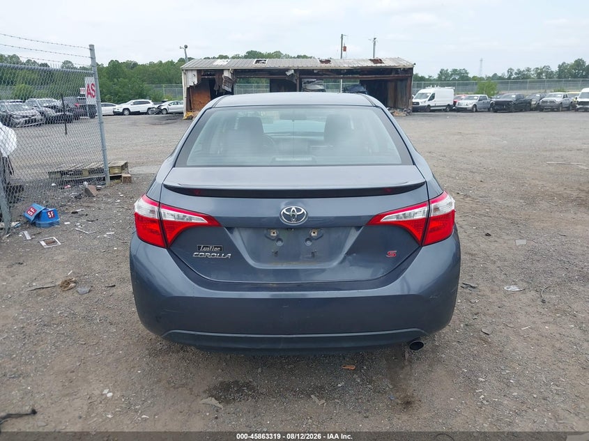 2014 TOYOTA COROLLA SEDAN 1.8L I-4 DOHC, VVT, 132HP