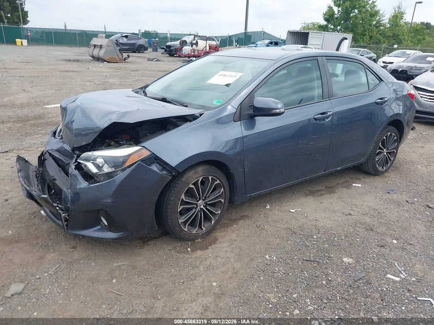 2014 TOYOTA COROLLA SEDAN 1.8L I-4 DOHC, VVT, 132HP