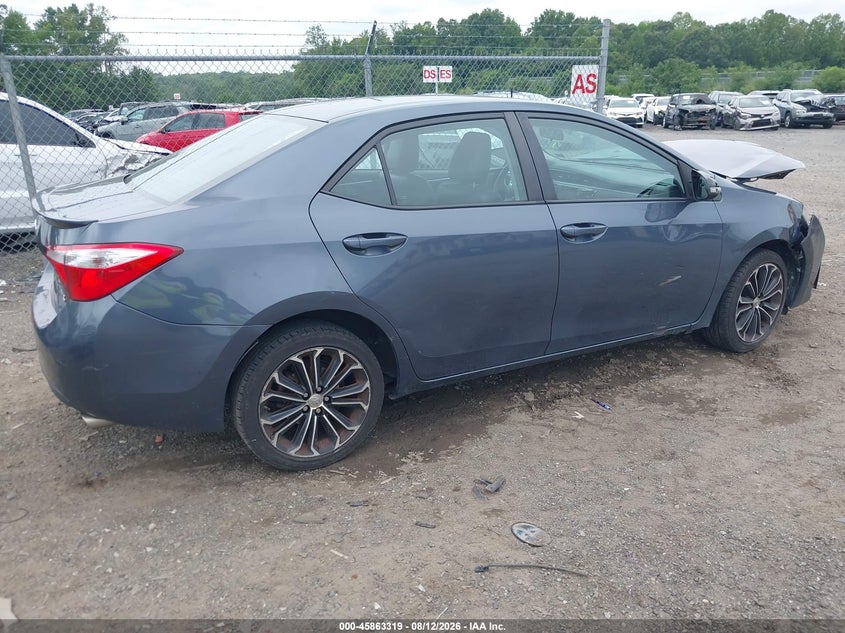 2014 TOYOTA COROLLA SEDAN 1.8L I-4 DOHC, VVT, 132HP