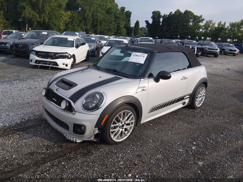 Vin: wmwzp3c55ct296564, lot: 46362344, mini cooper s 20122