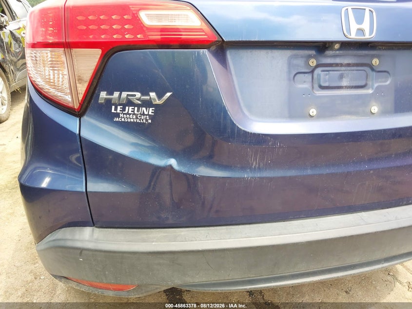 2016 HONDA HR-V auction photo 6