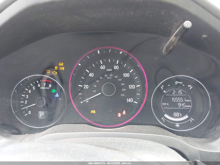 2016 HONDA HR-V auction photo 7