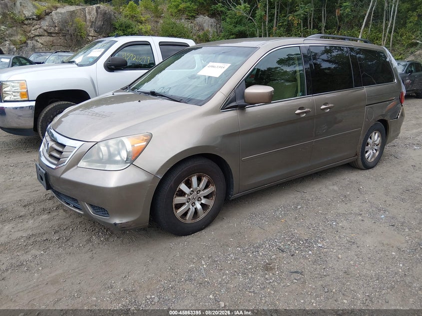 2010 Honda Odyssey, Лівий зад, IAAI, VIN 5FNRL3H41AB005749 — фото 2