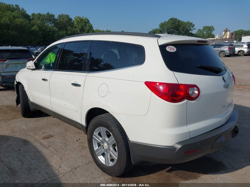 Vin: 1gnkrged2cj134128, lot: 46362384, chevrolet traverse lt w/1lt 20123