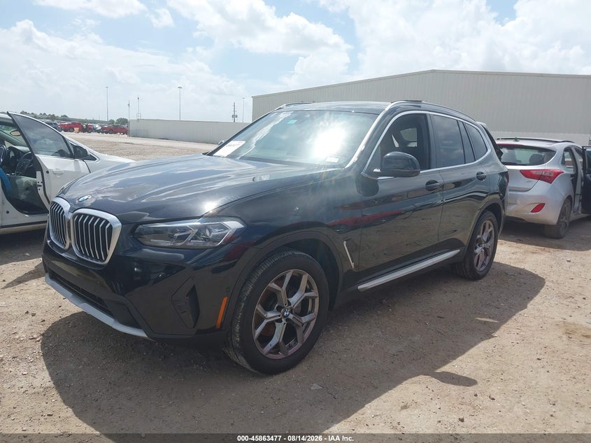 2024 BMW X3 auction photo 2