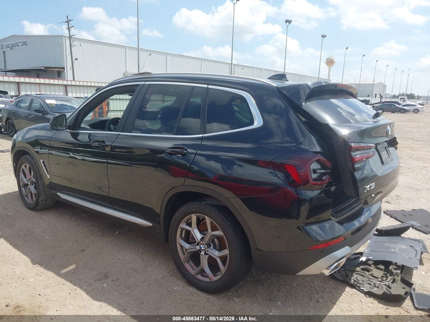2024 BMW X3 auction photo 3