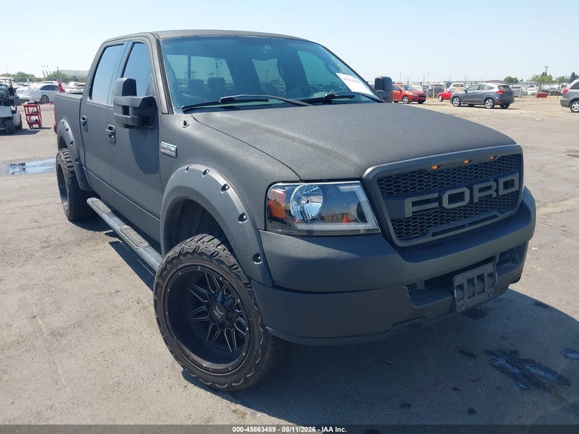 2004 Ford F-150 Lariat/Xlt, Перед, IAAI, VIN 1FTPW12504KB03618