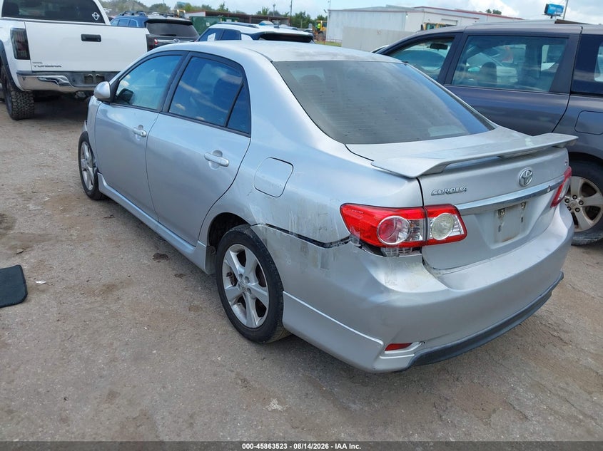 2013 TOYOTA COROLLA SEDAN 1.8L I-4 DOHC, VVT, 132HP