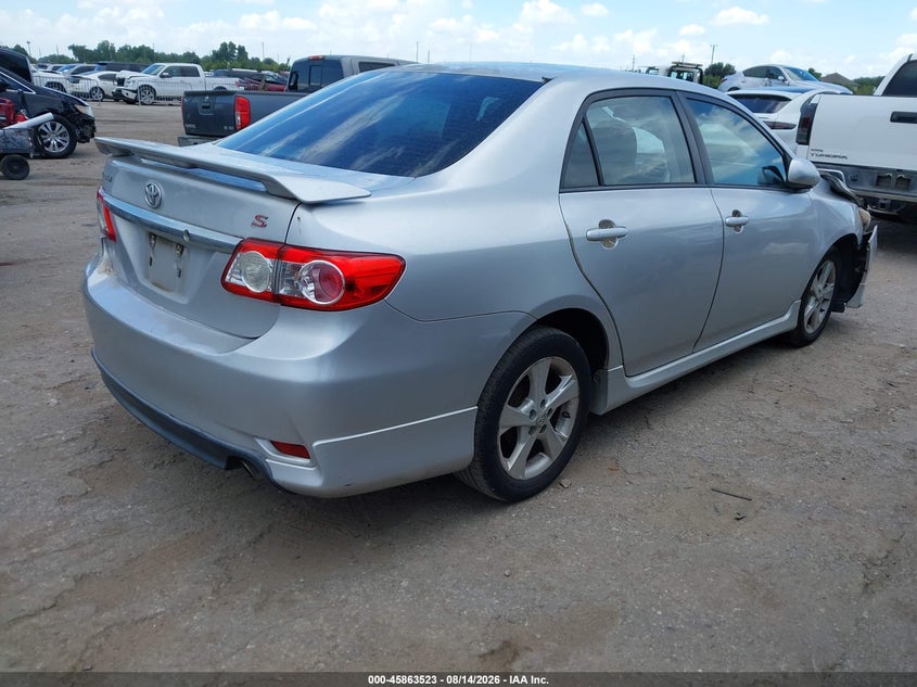 2013 TOYOTA COROLLA SEDAN 1.8L I-4 DOHC, VVT, 132HP