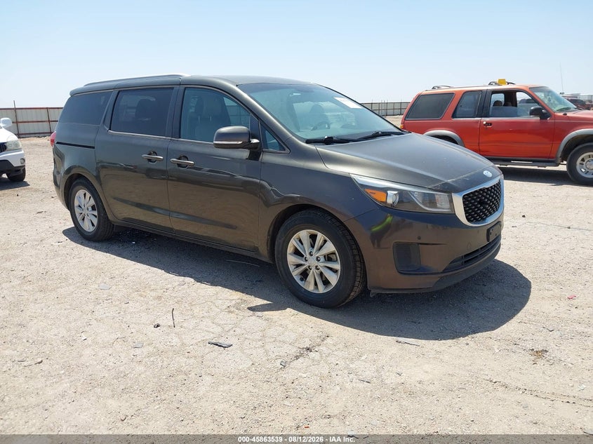 Vin: kndmb5c18h6339157, lot: 46362509, kia sedona lx 20171