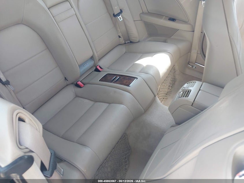 2012 MERCEDES-BENZ E-KLASSE CABRIO 3.5L V-6 DI, DOHC, VVT, 302HP
