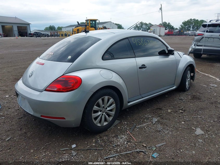 Vin: 3vwfp7at4em620102, lot: 46362567, volkswagen beetle 2.5l entry 20144
