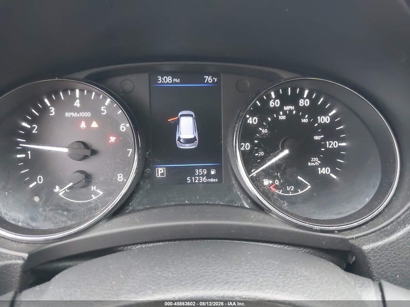 2020 NISSAN ROGUE auction photo 7
