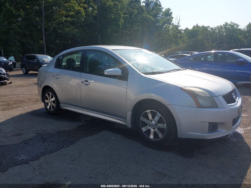 2012 NISSAN SENTRA SEDAN 2.0L I-4 DOHC, VVT, 140HP