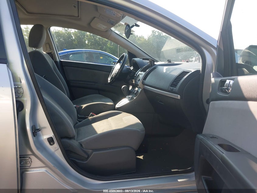 2012 NISSAN SENTRA SEDAN 2.0L I-4 DOHC, VVT, 140HP