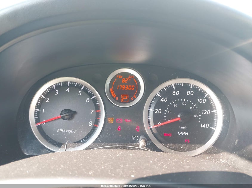 2012 NISSAN SENTRA SEDAN 2.0L I-4 DOHC, VVT, 140HP