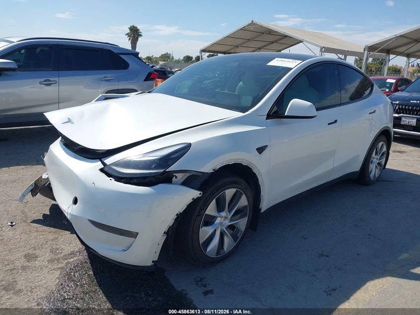 2021 TESLA MODEL Y SPORT UTILITY VEHICLE ELECTRIC
