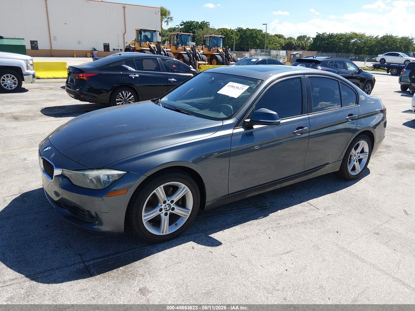 BMW 328I 2013 VIN WBA3C1C53DF442725