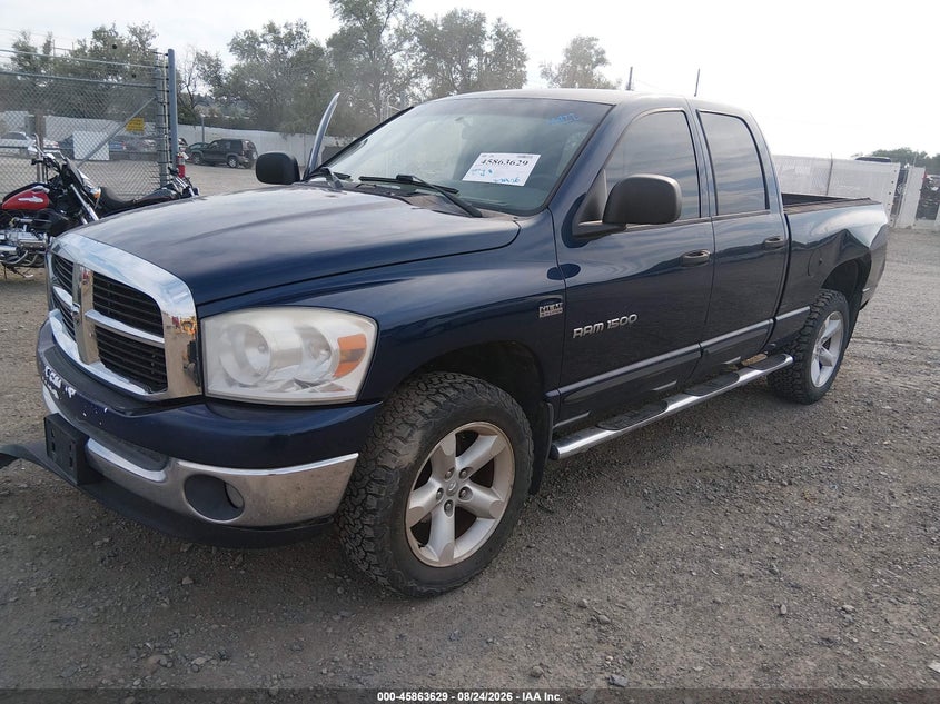 DODGE RAM 1500 2007 VIN 1D7HU182X7J505041