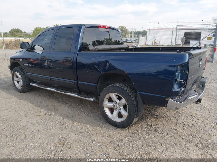 DODGE RAM 1500 2007 VIN 1D7HU182X7J505041