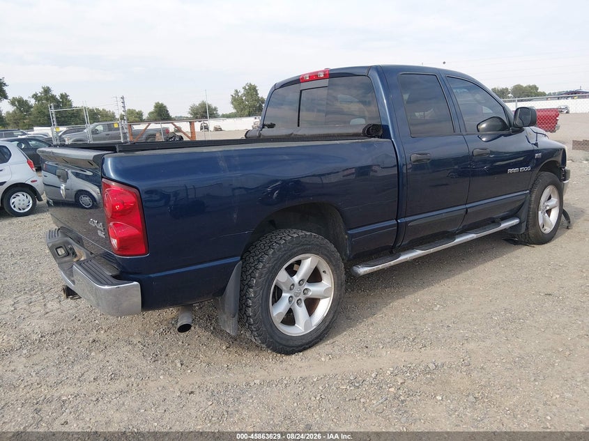 DODGE RAM 1500 2007 VIN 1D7HU182X7J505041