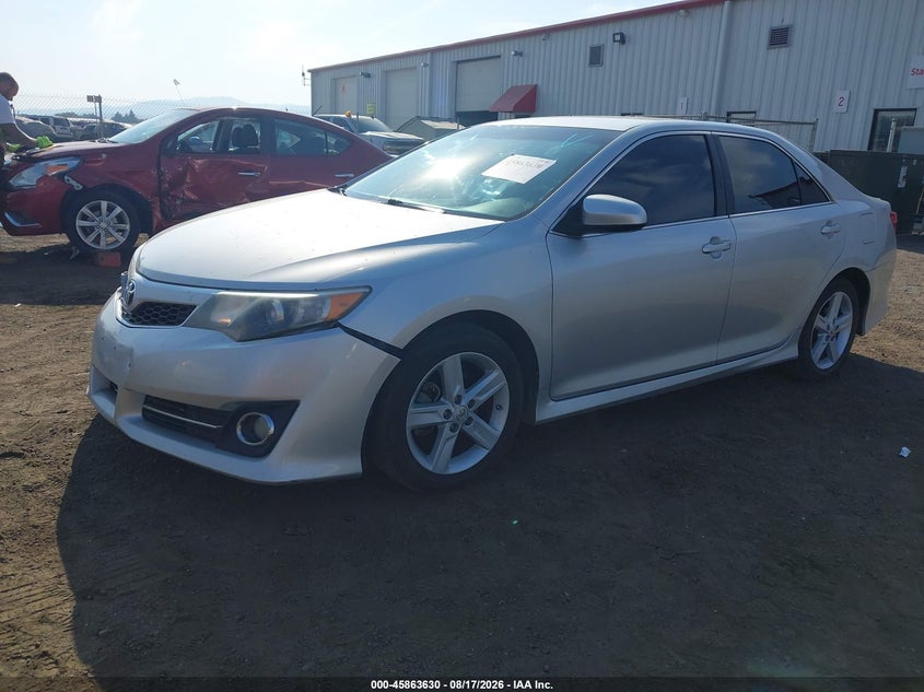 2012 TOYOTA CAMRY SEDAN 2.5L I-4 DOHC, VVT, 173HP