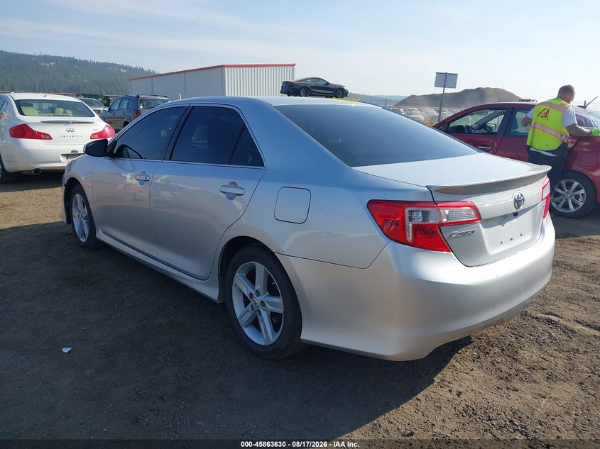2012 TOYOTA CAMRY SEDAN 2.5L I-4 DOHC, VVT, 173HP