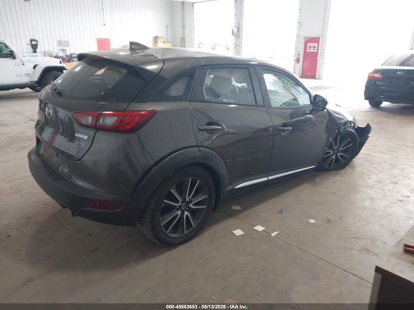 Vin: jm1dkbd73g0113787, lot: 46362623, mazda cx-3 grand touring 20164