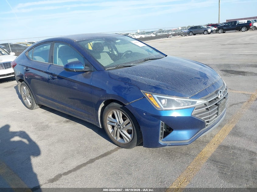 2019 HYUNDAI ELANTRA auction photo 1