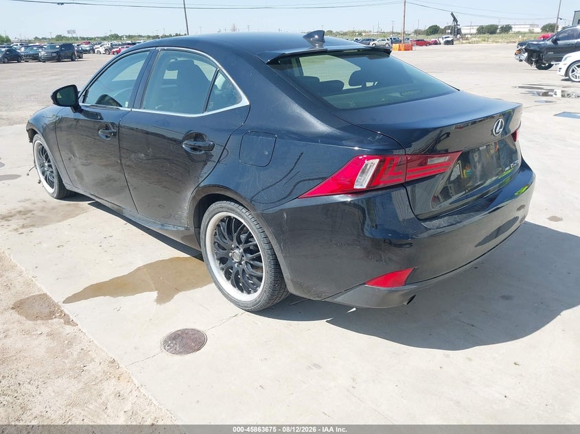 LEXUS IS 250 2014 VIN JTHCF1D2XE5015630