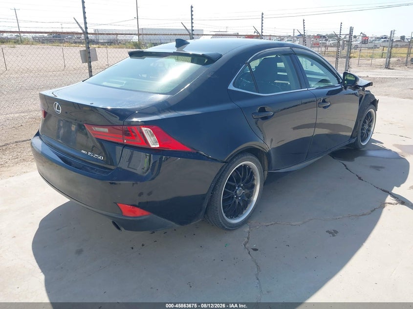 LEXUS IS 250 2014 VIN JTHCF1D2XE5015630