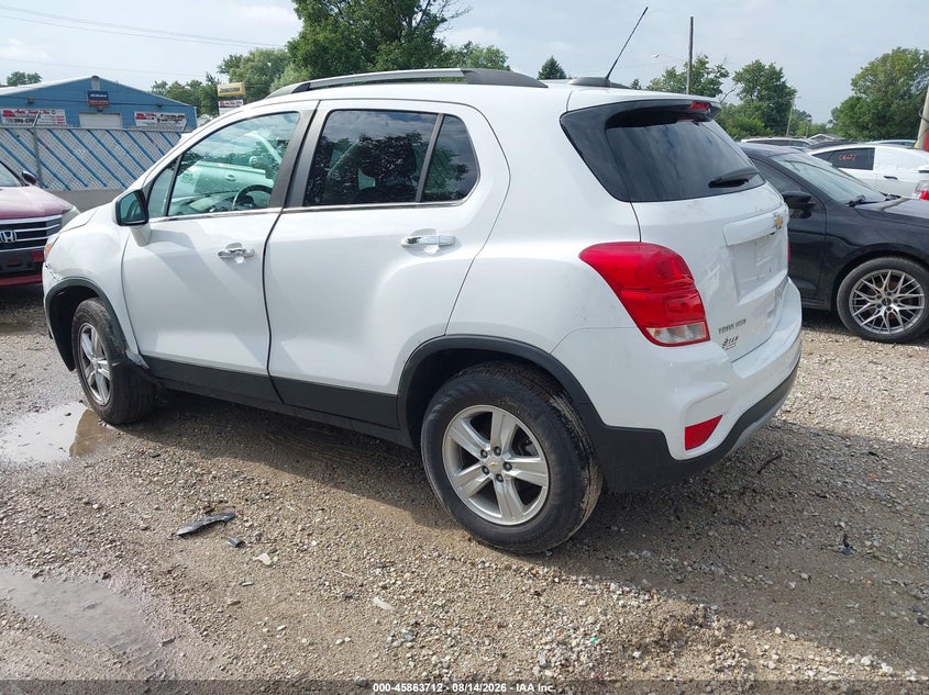 CHEVROLET TRAX 2019 VIN KL7CJPSB5KB875483