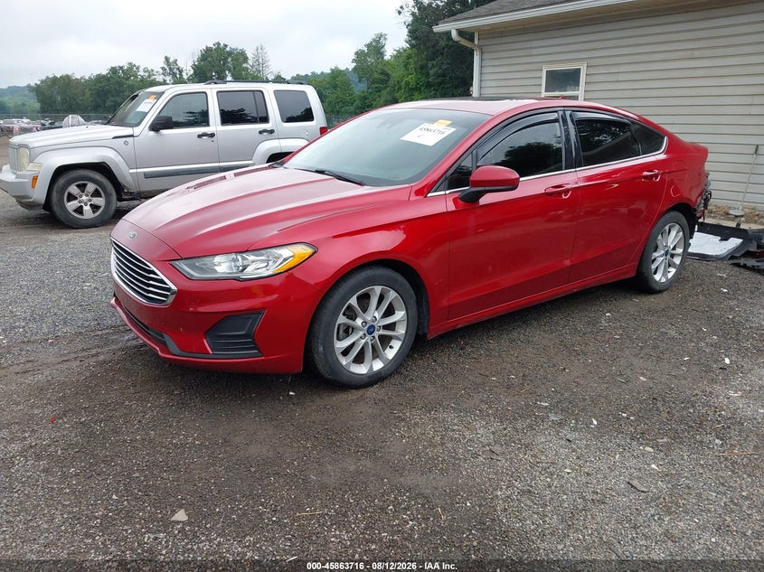 2020 FORD FUSION SEDAN 1.5L I-4 DI, DOHC, VVT, TURBO, 181HP