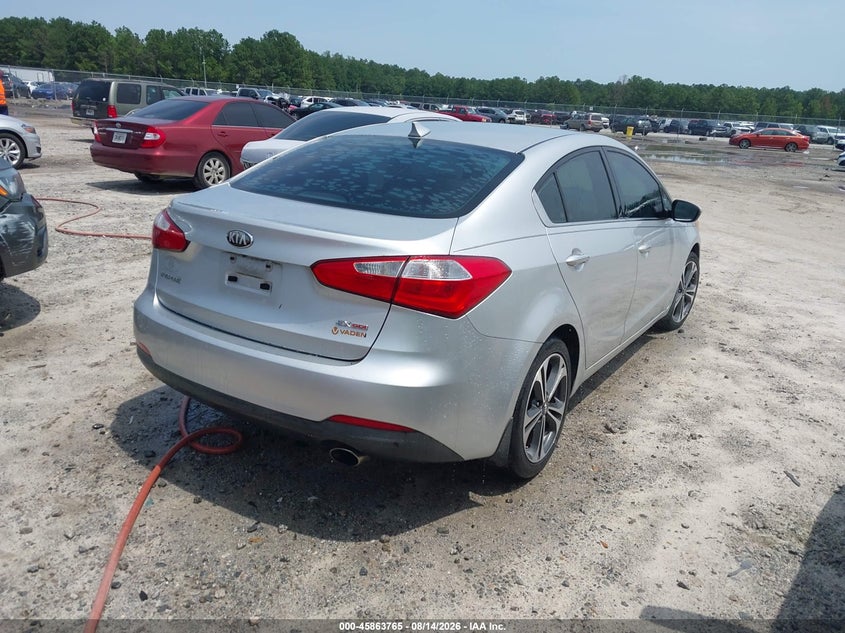 Vin: knafx4a87e5114313, lot: 46362734, kia forte ex 20144