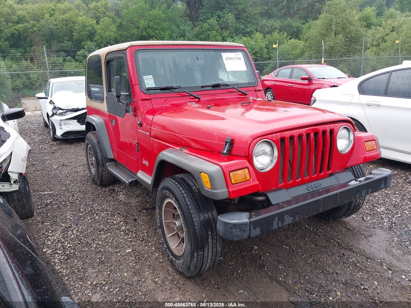 2001 JEEP WRANGLER auction photo 1